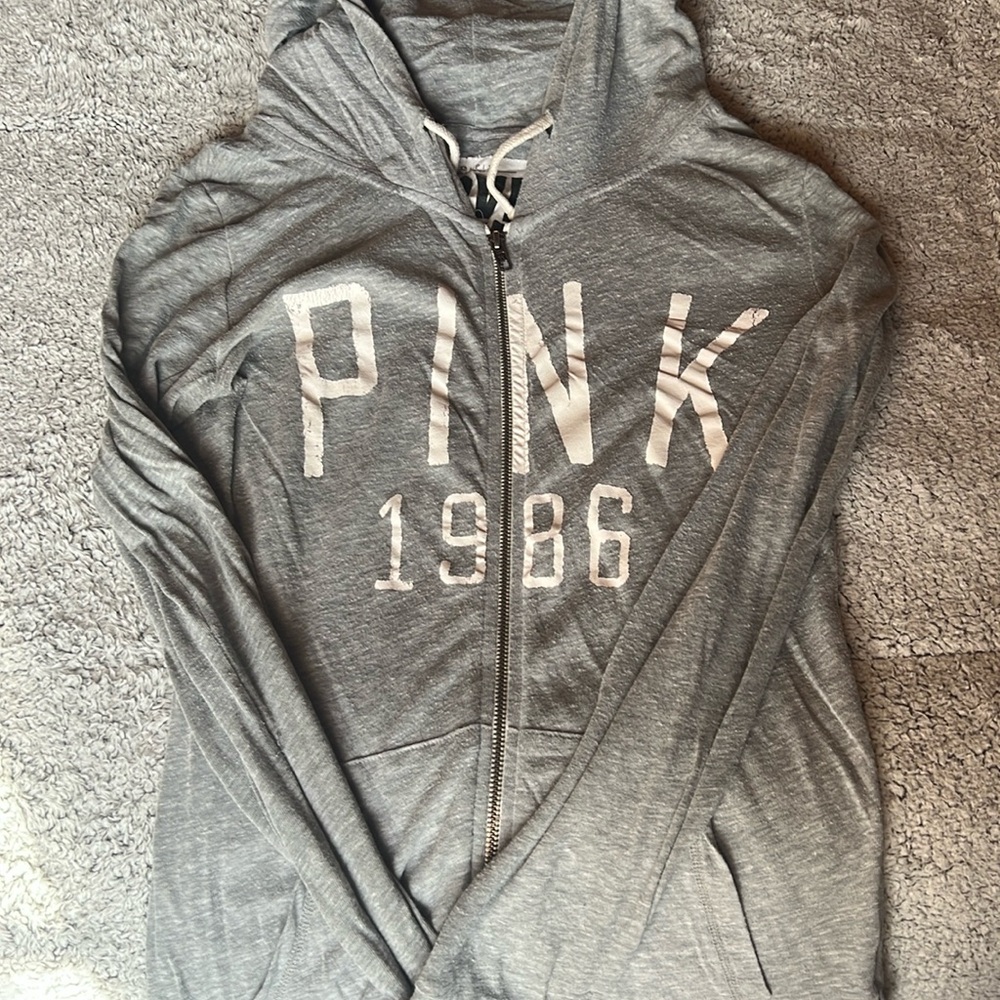 Love Pink size XS Zip Up Hoodie